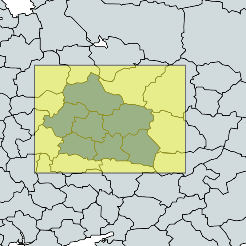 Romania mapchart