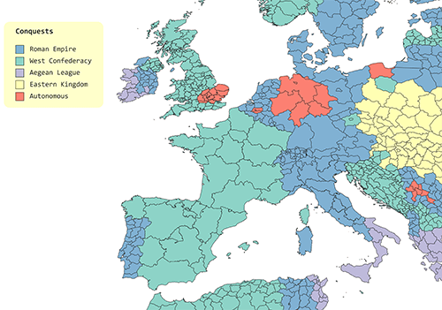europe alternate history game map