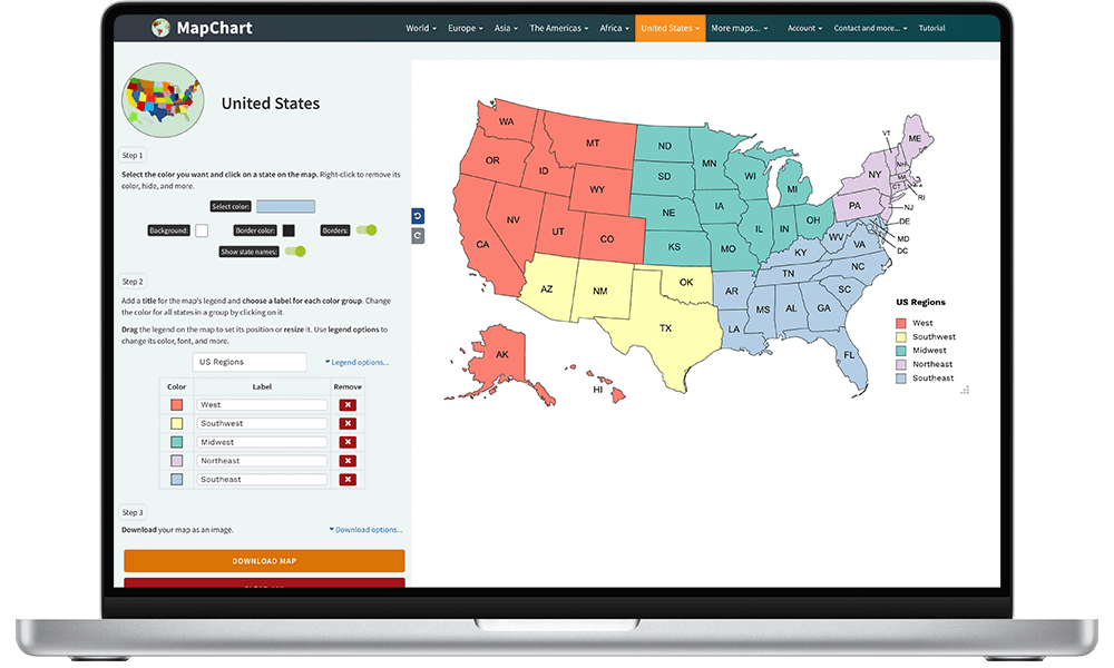 make your own map assignment