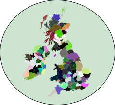 United Kingdom & Ireland - Counties logo