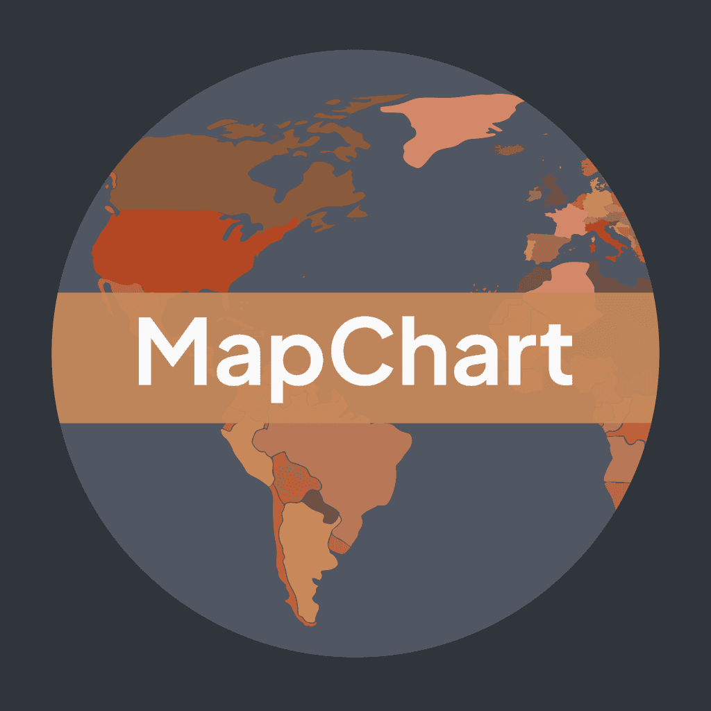 MapChart app icon dark