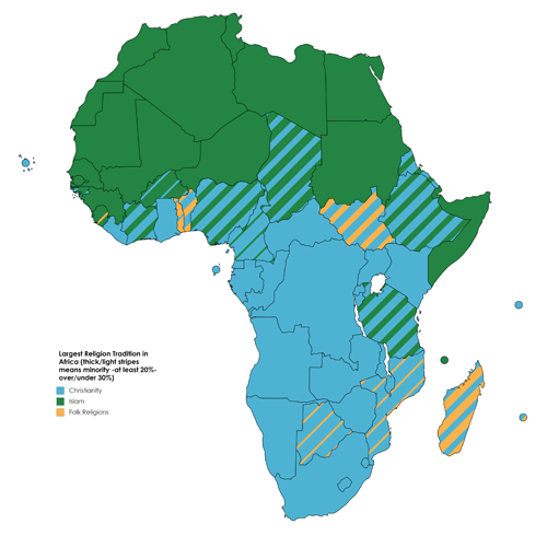 africa-religion-map