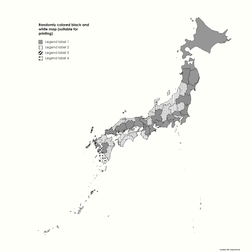 randomly-colored-black-and-white-japan-map